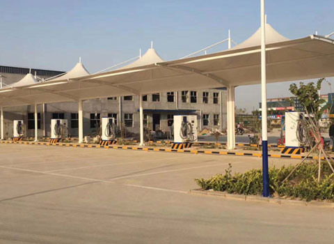 臺前客運站充電站240kW4槍直流充電樁